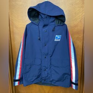 OFFICIAL USPS RAIN JACKET WITH HOOD